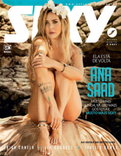 Revista Sexy Março – Ana Saad pelada + video Making Of